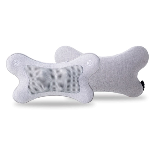 Almohada de masaje IPUFFY Synca con dise&ntilde;o compacto y masaje rotatorio 3D para cuello y espalda