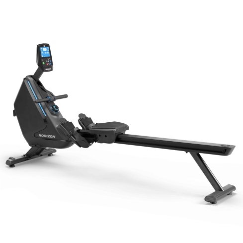 Maquina de remo resistencia magn&eacute;tica Oxford 6 de Horizon Fitness con estructura plegable