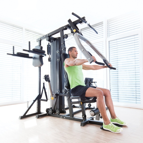 Multiestaci&oacute;n Torus 5 Horizon Fitness para entrenamiento completo en casa