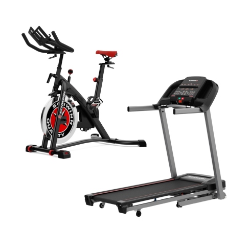Pack cinta de correr SFT3.5 y bicicleta ciclo indoor 700IC para entrenamiento de cardio eficiente con Schwinn en casa