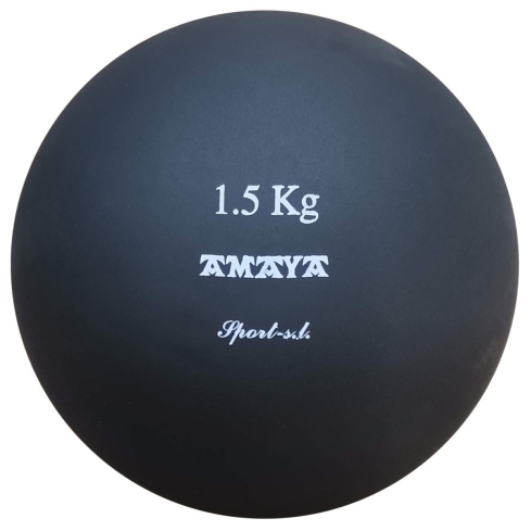 AMAYA SPORT Slam Ball 6 Kg – 23 Cm Durchmesser, Rot, Gefüllt Mit Sand Für Crossfit & Training