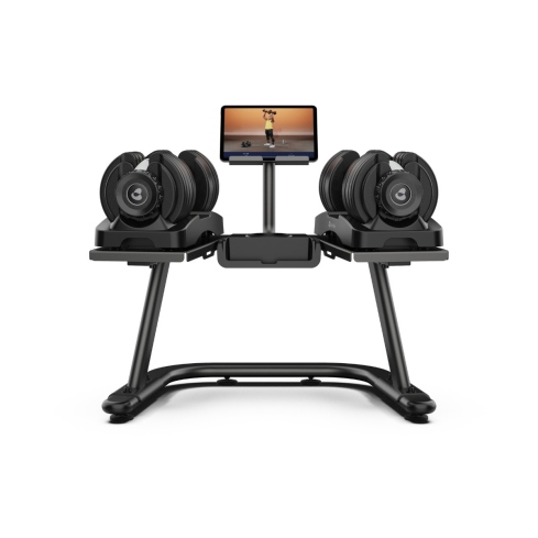 Pack de mancuernas ajustables DB52, rack y banco de musculaci&oacute;n 5.1S  - BowFlex