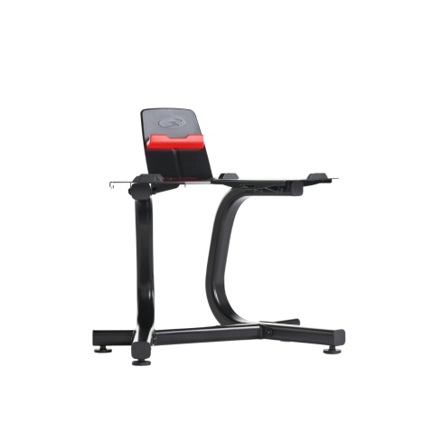 Soporte de mancuernas con rack de entretenimiento - BowFlex