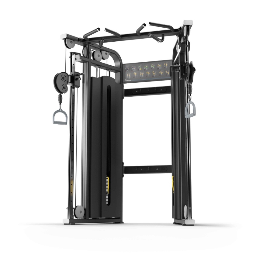 Angled Smith Machine, Soportes y plataformas